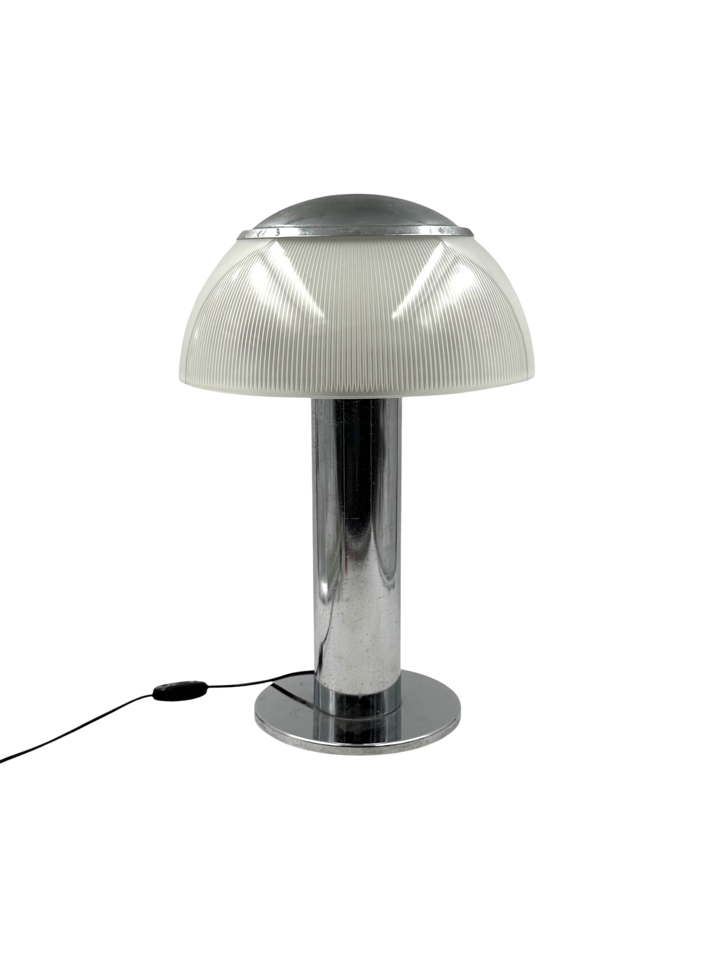 Mid-century modern mushroom table lamp, Italy 1960s