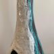 Asymmetrical ceramic lamp Vallauris France 1950, signed, unique