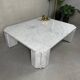 Table basse vintage – marbre de Carrare