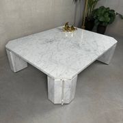 Vintage coffee table – Carrara marble