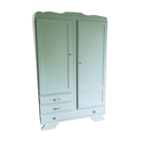 Green wardrobe thatdon art deco