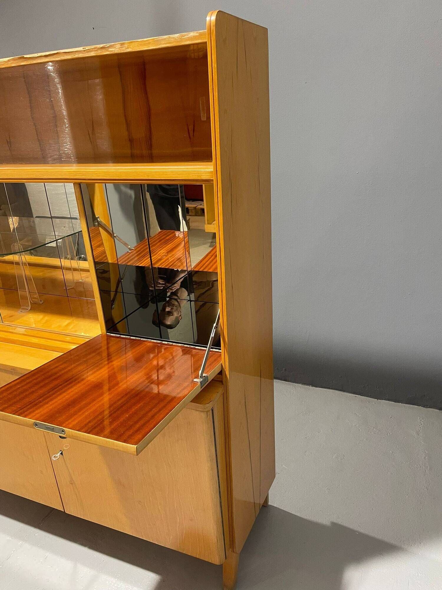 Original 1960s Mid-Century Highboard by František Jirák for Tatra Nábytok