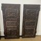 Pair of vintage Breton cabinet doors