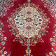 Large ornate pure wool rug, Persian style, 300 x 420