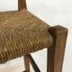 Minimalist wooden bar stool 40-50s