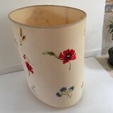Handmade vintage oval lampshade