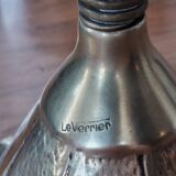 Max Le Verrier rooster candle holder