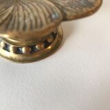 Cup flowers in brass