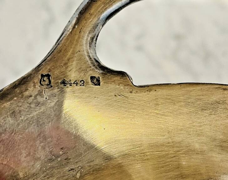 Vintage silver-plated cup