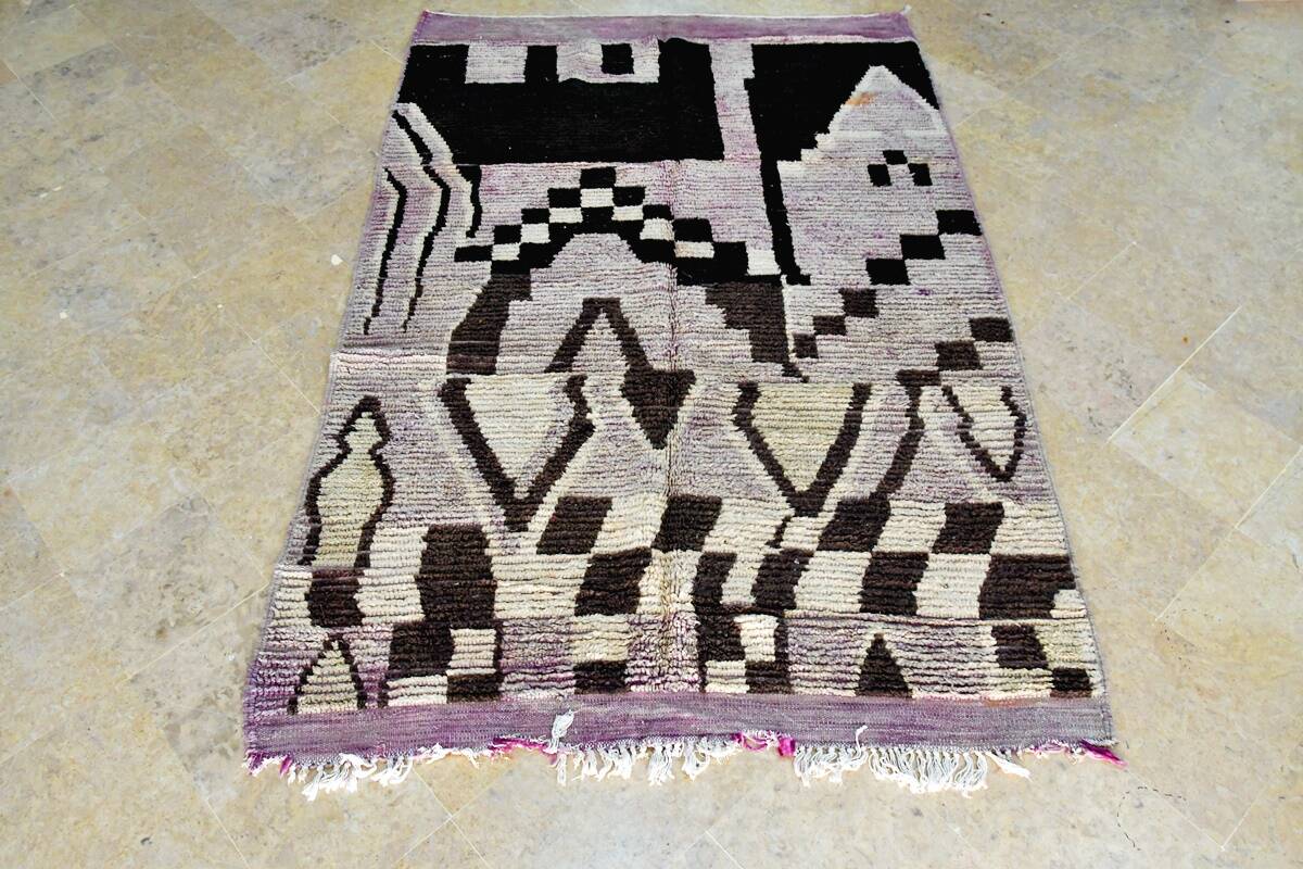 Moroccan Berber Boujaad Rug 237 cm x 157 cm