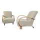 Set of Art Deco Lounge Chairs by Jindřich Halabala, 1950s