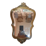 Baroque style mirror, 38x24 cm