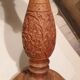 Indian rosewood lamp foot