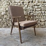 Fauteuil Thonet « Boomerang » années 50