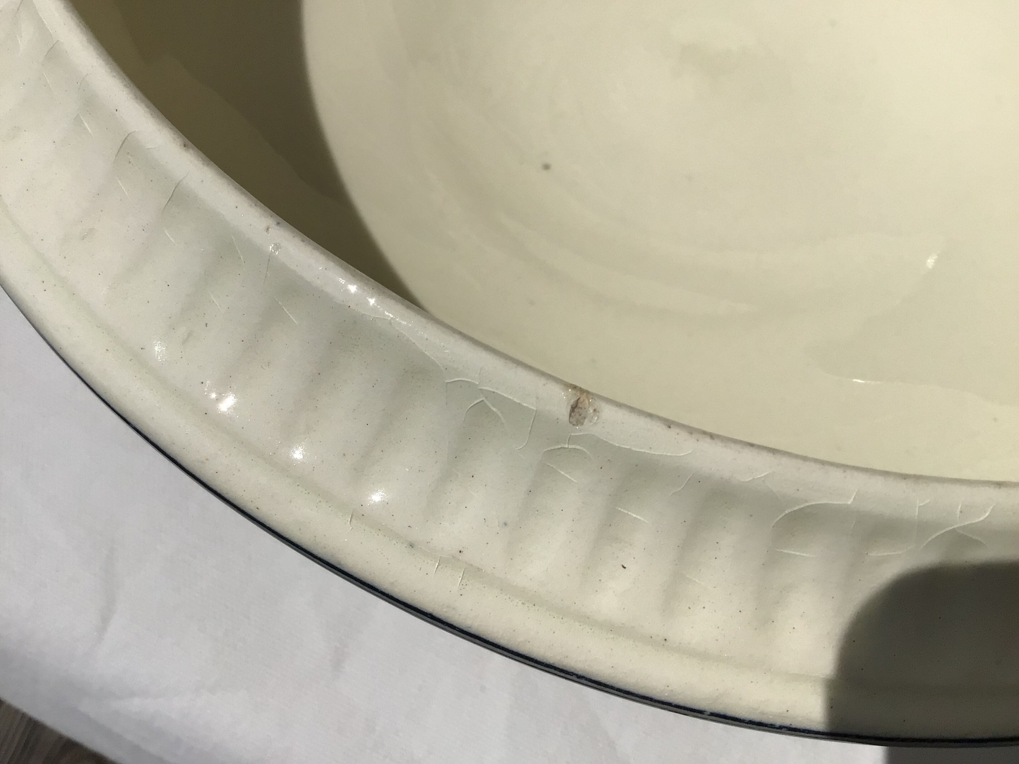 Soup or vegetable Iron Earth Salins Sathonay navy blue