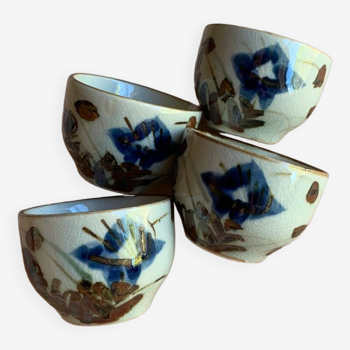 Lot of artisanal Chinese coffee/tea cups