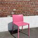 Set of 4 pink design AIR CHAIRS by Jason Morrison.