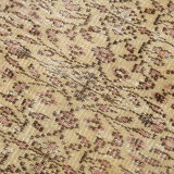 Hand-made vintage rug 303x206cm