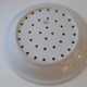 White porcelain drainer dish Apilco