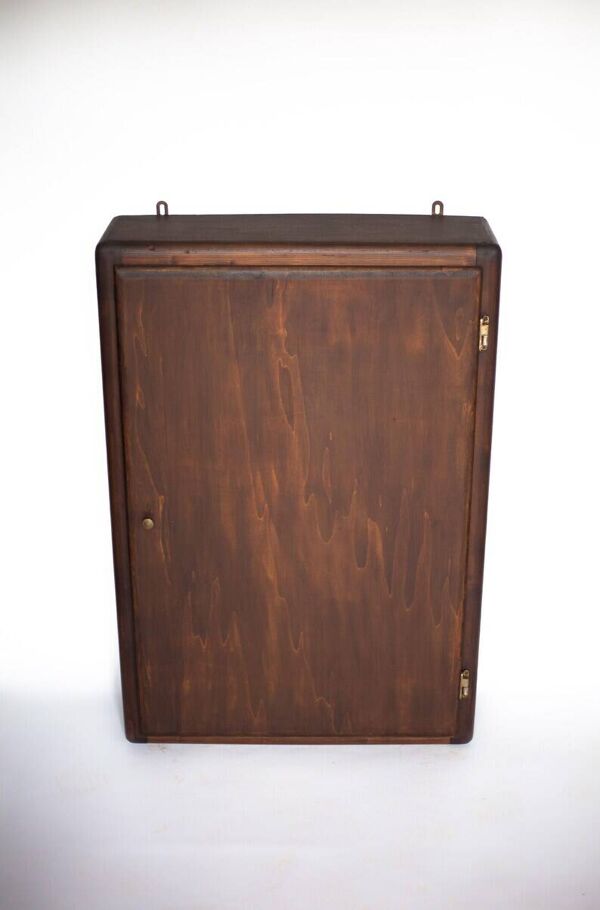 Armoire bois murale, penderie murale vintage, meuble de rangement, dressing, déco