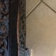 Thai trapezoidal display cabinet in carved solid wood