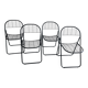Vintage folding chairs Aland by Niels Gammelgaard
