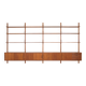 Teak modular shelving by Kjell Riise, Norway, 1960s