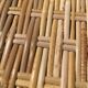 Vintage rattan coffee table diameter 70cm