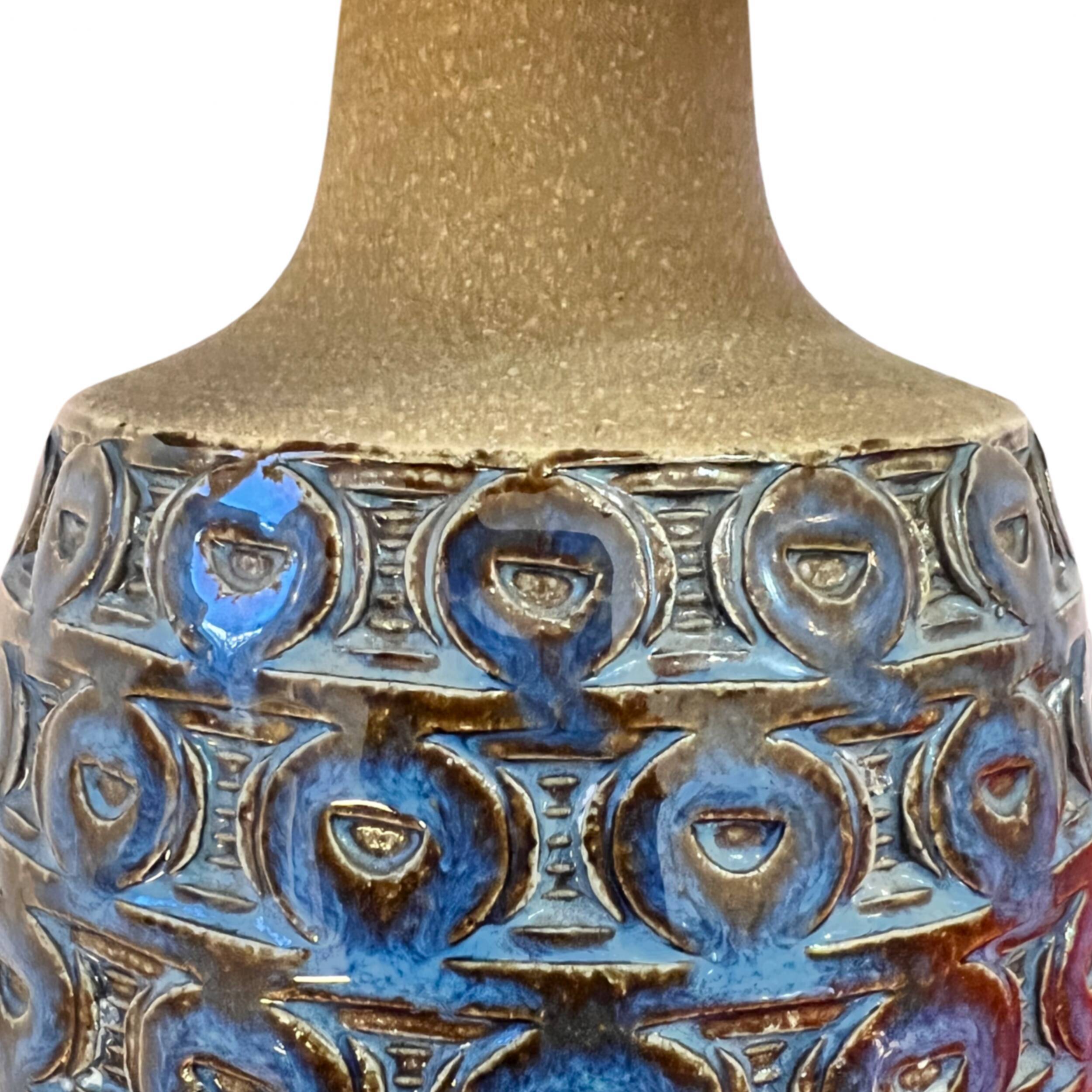 Einar johansen lamp for bornhom stentøj søholm denmark 1960 395,00 €