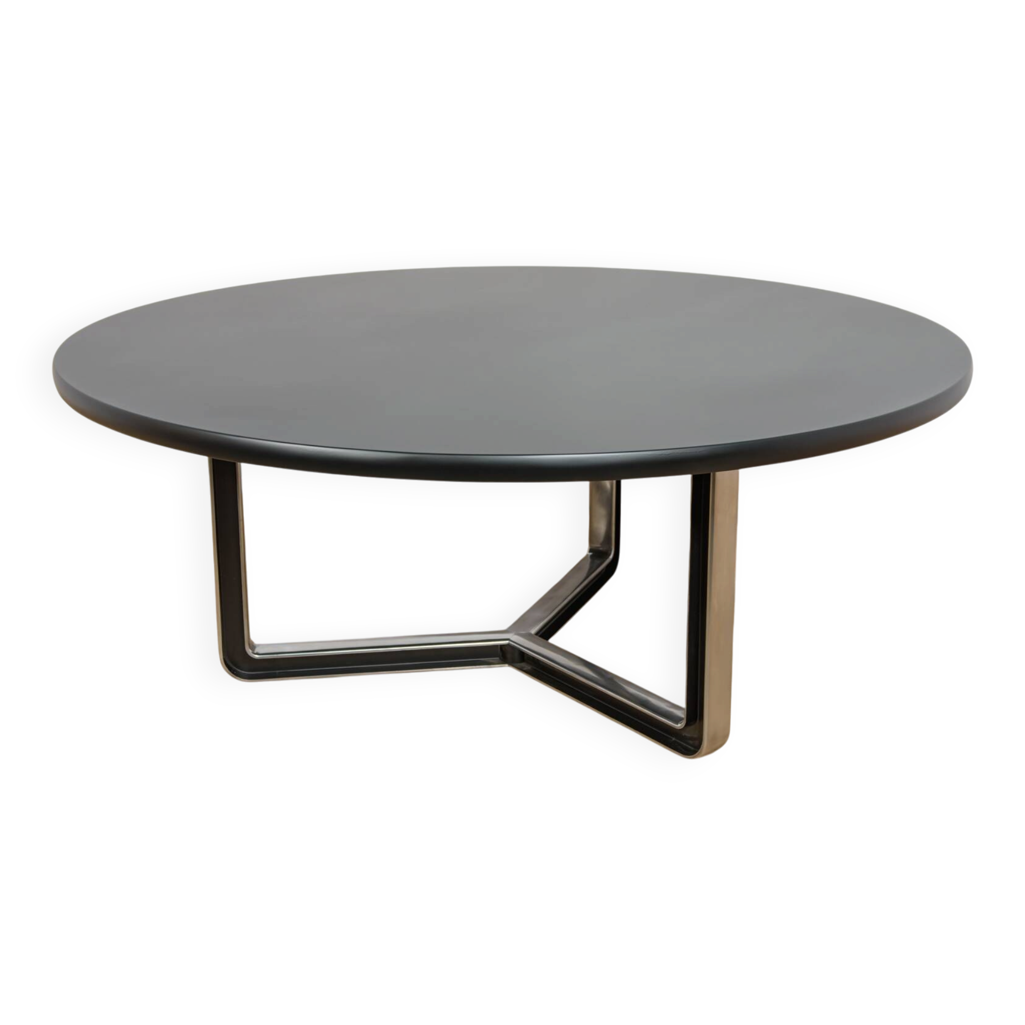 Mid-Century XXL Round Conference Table from Tecno, Italy, 1970s
