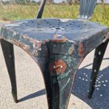 Lot de 8 chaises Multipl's années 50 par Joseph Mathieu