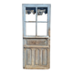 Oak glazed front door (4 panes)