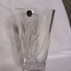 Bohemian crystal vase stamped Crystal Bohemia