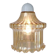 Venini Vintage Murano Glass Amber Pendant Light