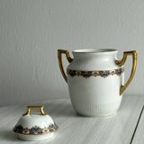 Sucrier en porcelaine de Limoges Vignaud.