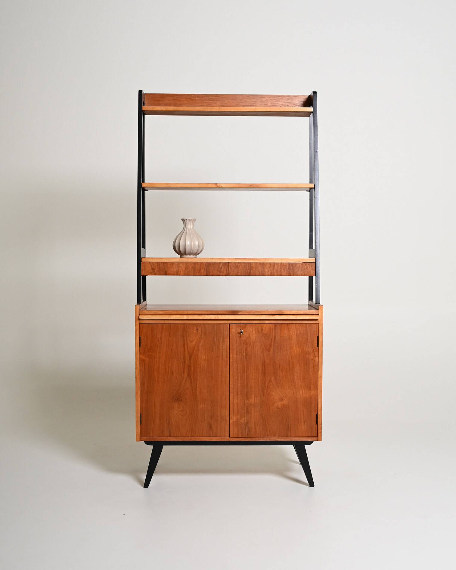 Scandinavian teak bookcase, 1960s