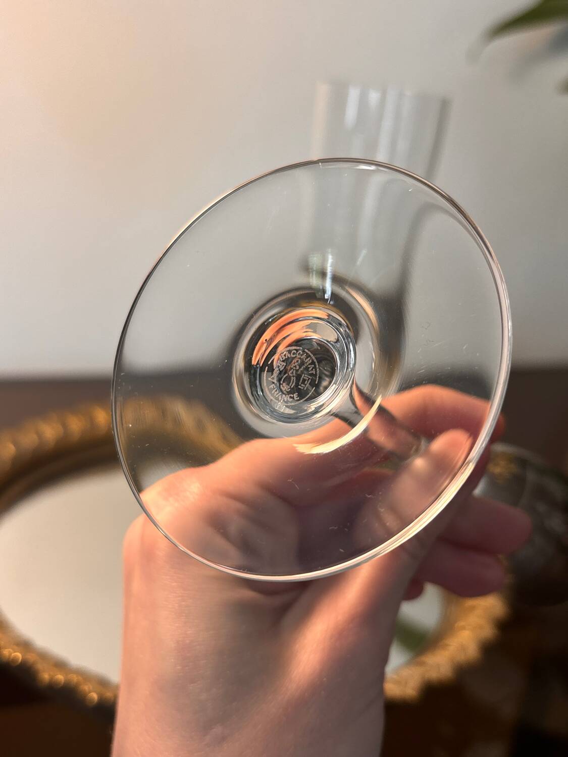 2 Baccarat champagne flutes