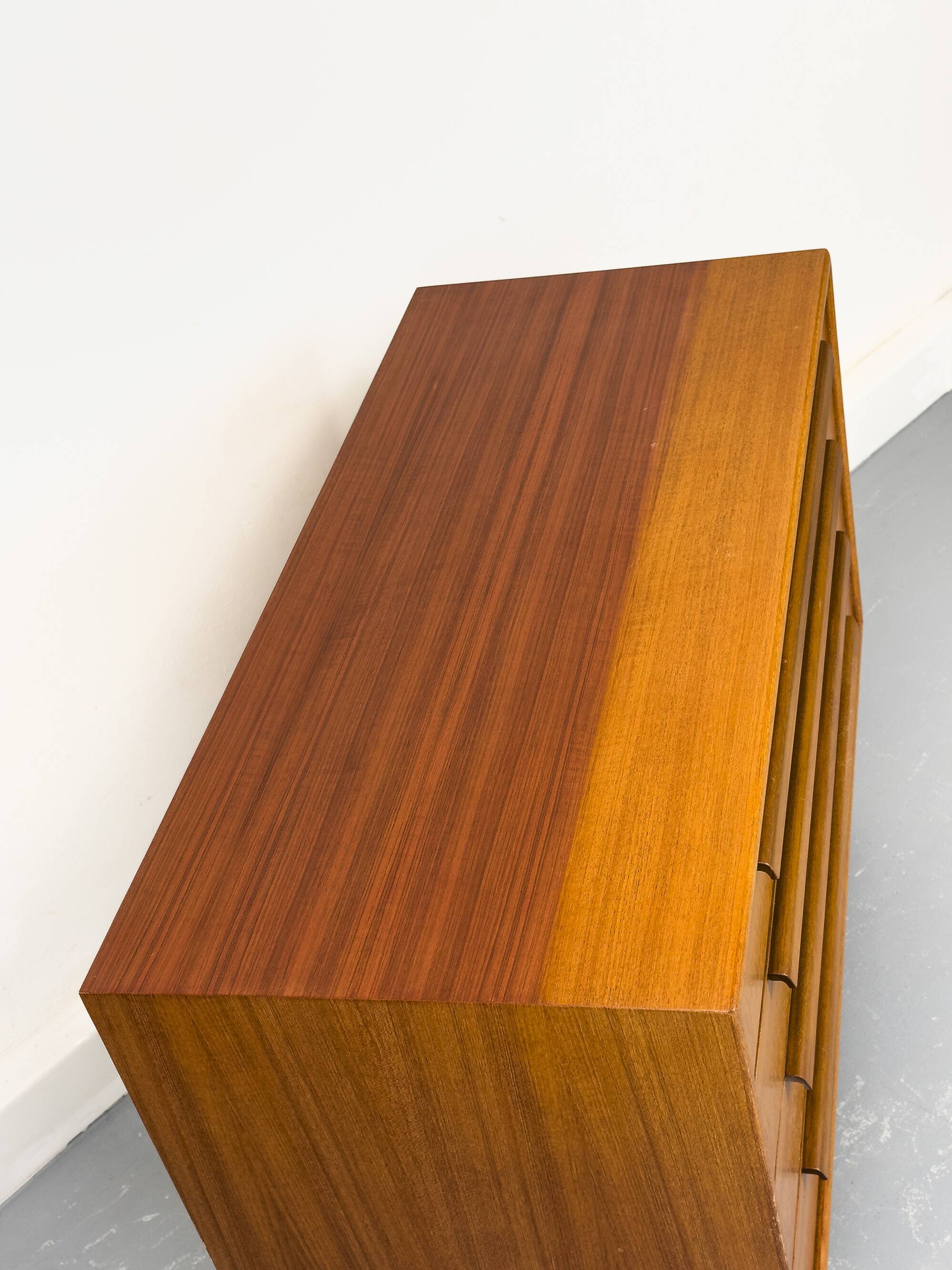 Teak chest of drawers from WK Möbel, 1960s