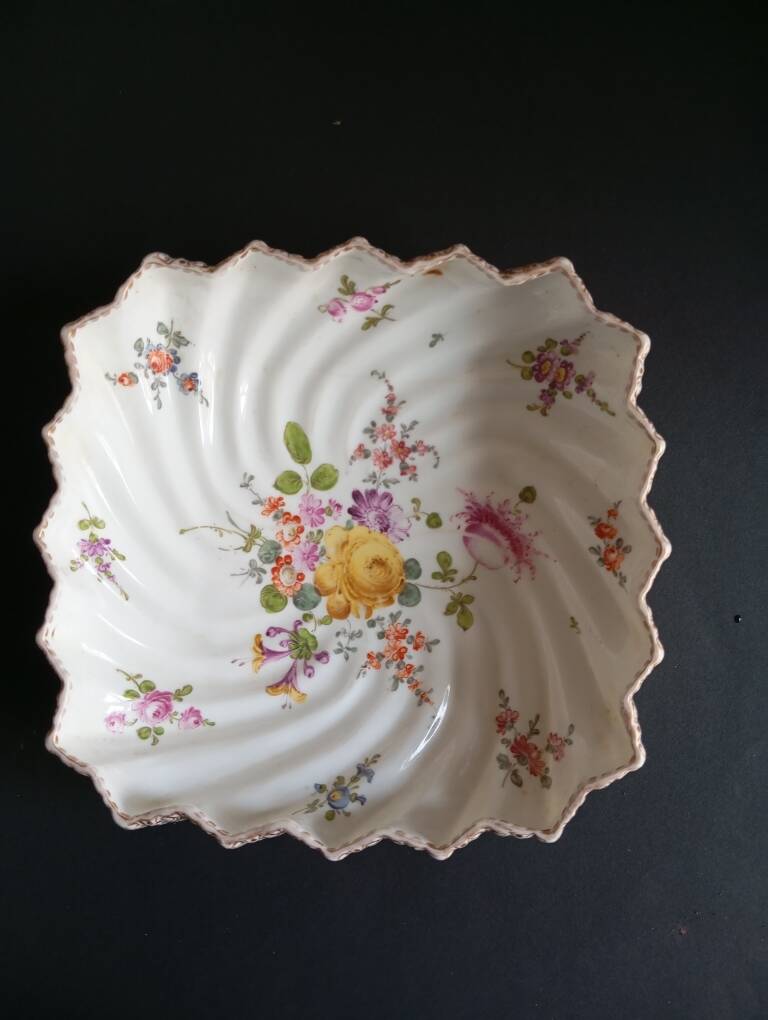 Meissen porcelain bowl.