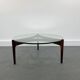 Table basse en palissandre par Sven Ellekaer pour Christian Linneberg Mobelfabrik, années 1960