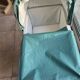 Landau poupée année 40/50 vert eau