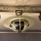 Deco France 1930 s plated nickel chandelier