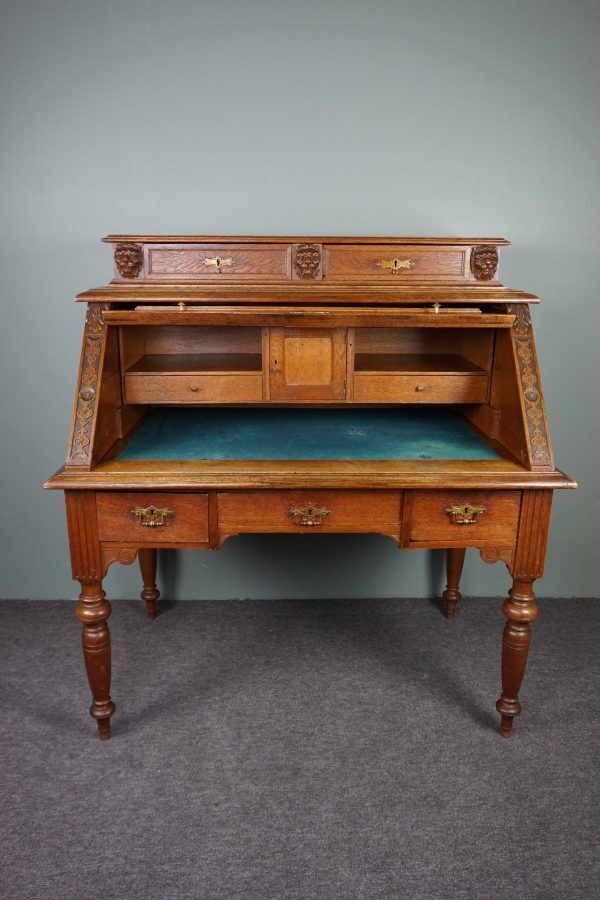 Old Dutch oak office, early 1900