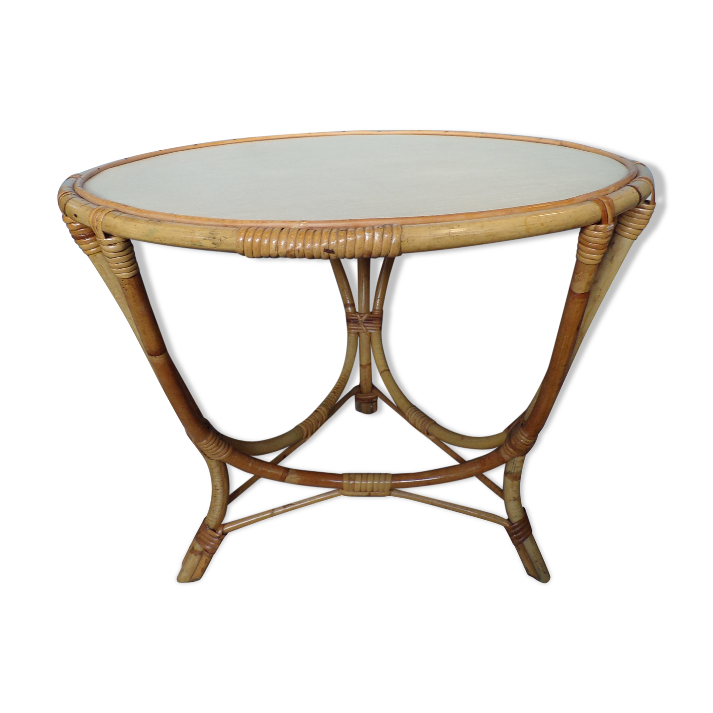 Vintage round coffee table