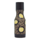 Vintage brown & yellow polka dot narrow vase strehla