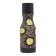 Vintage brown & yellow polka dot narrow vase strehla
