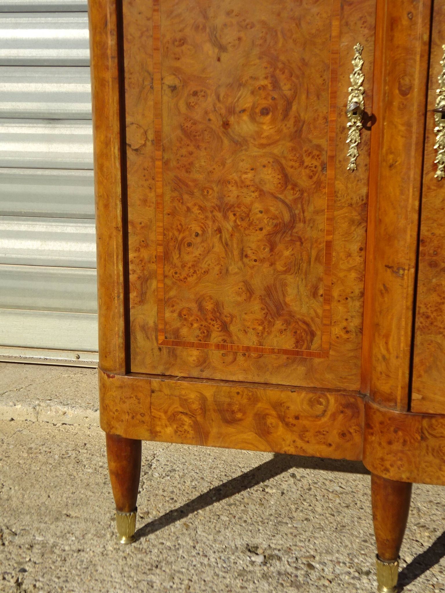 Elegant rosewood marquetry sideboard