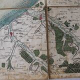 Map of St Valery sur Somme (from Dieppe to the mouth of the Authie)