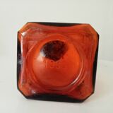 Old amber pharmacy bottle