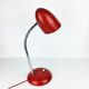 Vintage lamp red metal 1950
